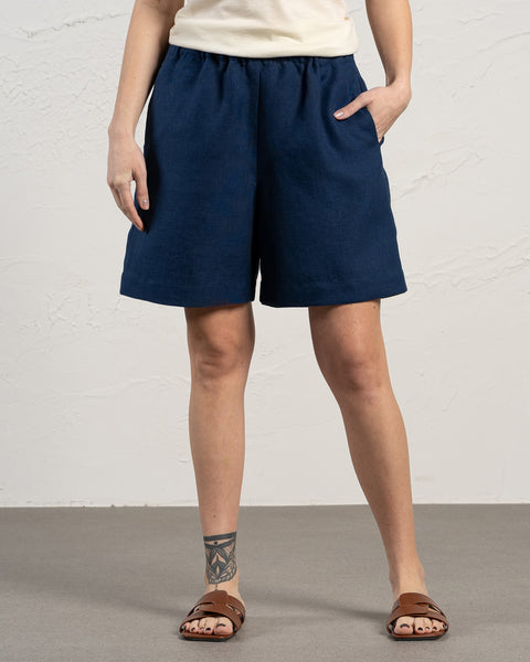Linned Bermudashorts Demi Storm Blå