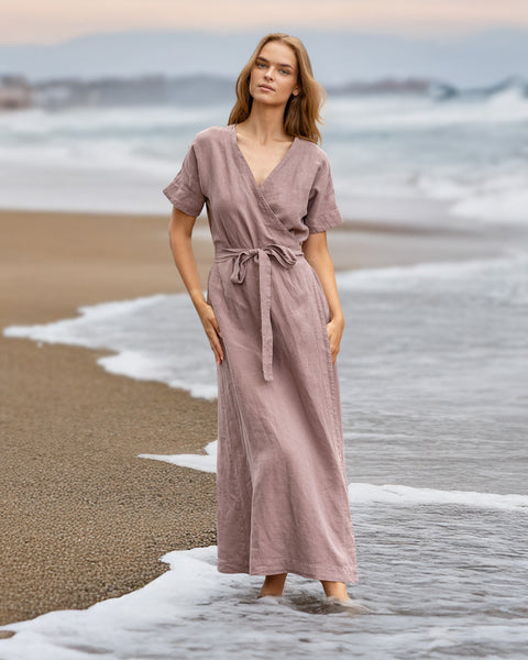 Maxi omslagskjole Eleanor
