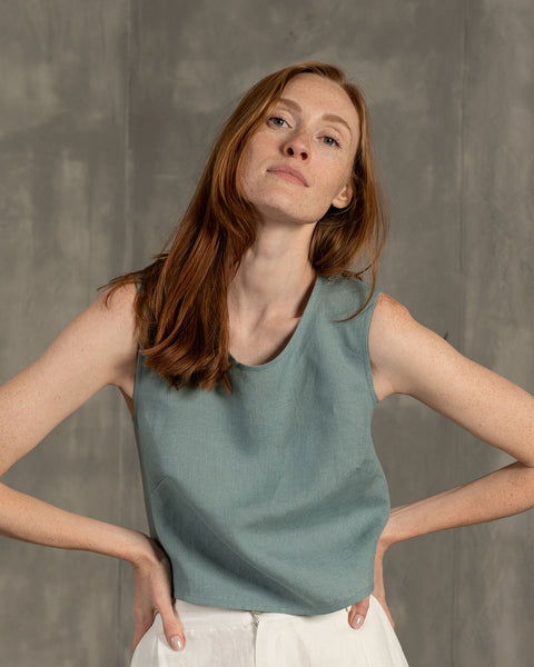 Krydsryg Kort Top Serena