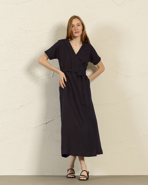 Maxi omslagskjole Eleanor