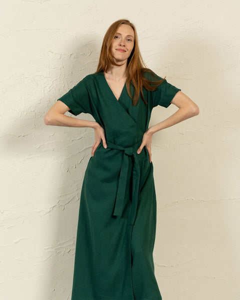 Maxi omslagskjole Eleanor