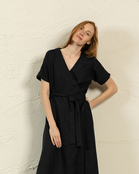 Maxi omslagskjole Eleanor