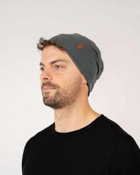 Men's Merino Beanie Perfect Grey
