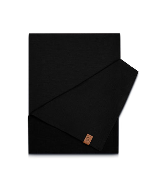 Dame Merino Tørklæde Sort