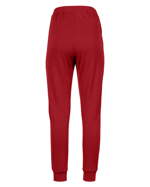 Packshot, der viser bagsiden af joggingbukser