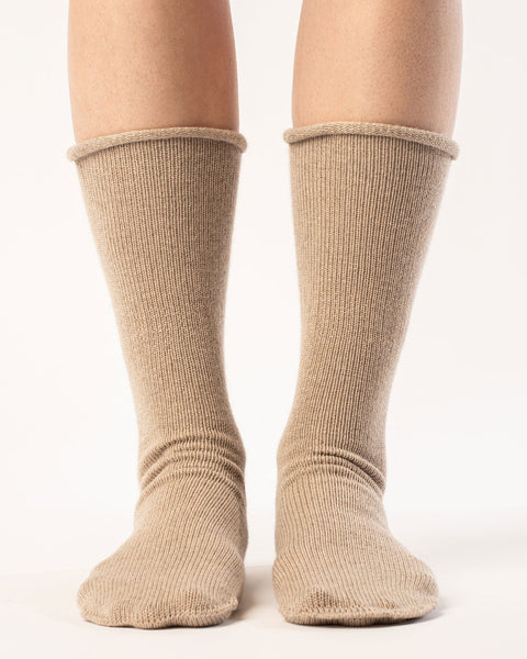 Damesokker 3-pak Sort/Kremet beige/Mørkegrå