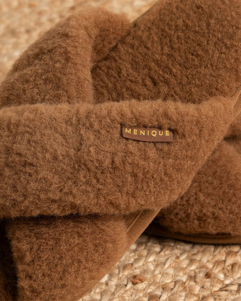 Dame Krydsede Bløde Tøfler