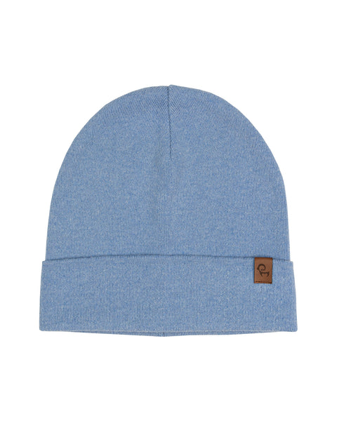Kids' Beanie Knitted Merino &amp; Cashmere light blue