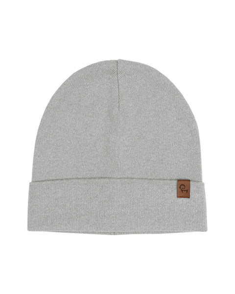 Kids' Beanie Knitted Merino &amp; Cashmere light gray