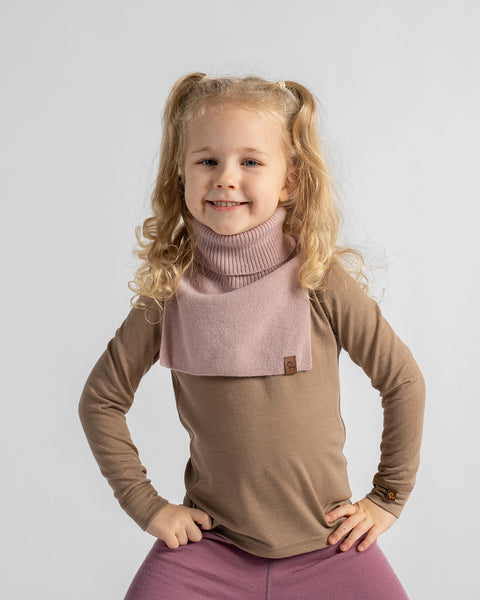 Kids' Knit Dickie Neck Warmer Cashmere Blend
