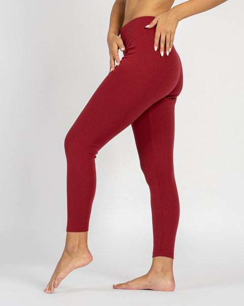 Dame 250 Leggings Royal Kirsebær