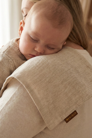 Hørklud til baby - Onesize / Natur