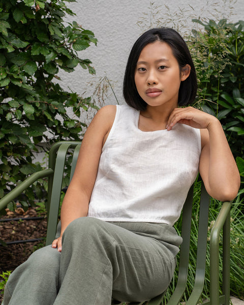 Højhalset Bluse Nina