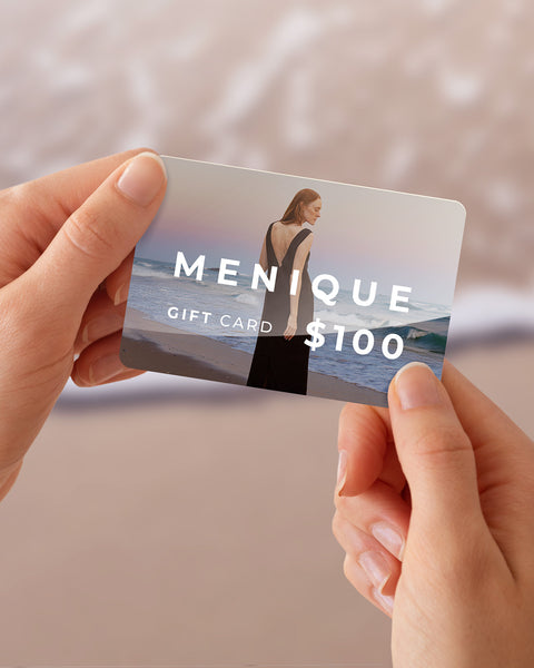 Gavekort til menique til en værdi af 100 $