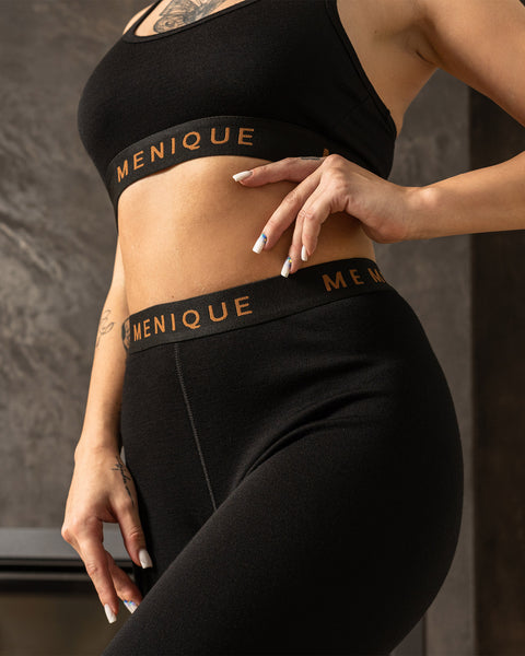 Dame Merino 250 Bukser RB Sort