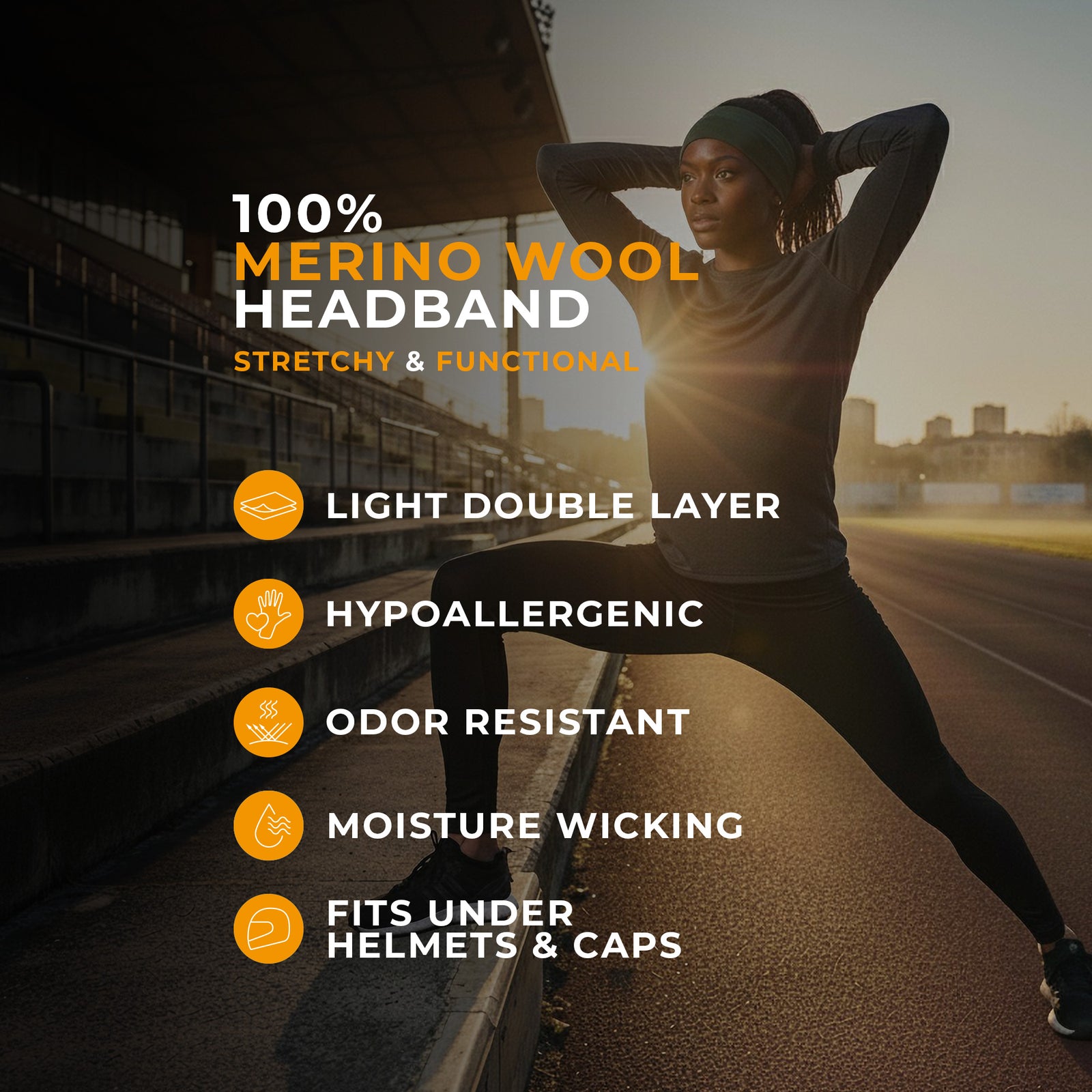 Damehovedbånd 160 Merino Royal Kirsebær