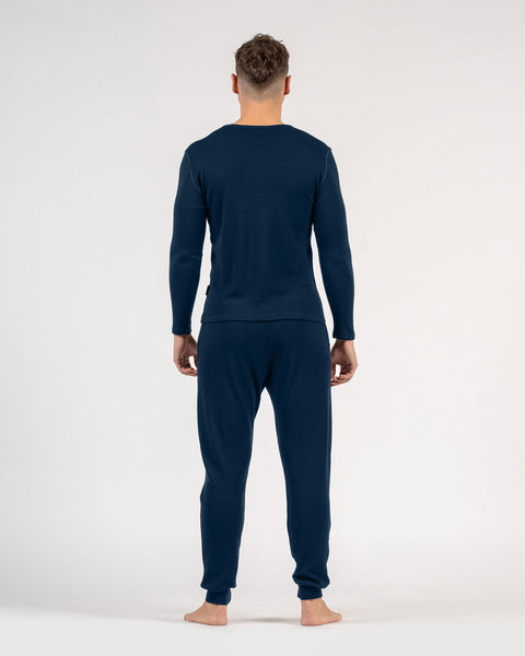 Herre 250 Merino Sweatbukser Mørkeblå