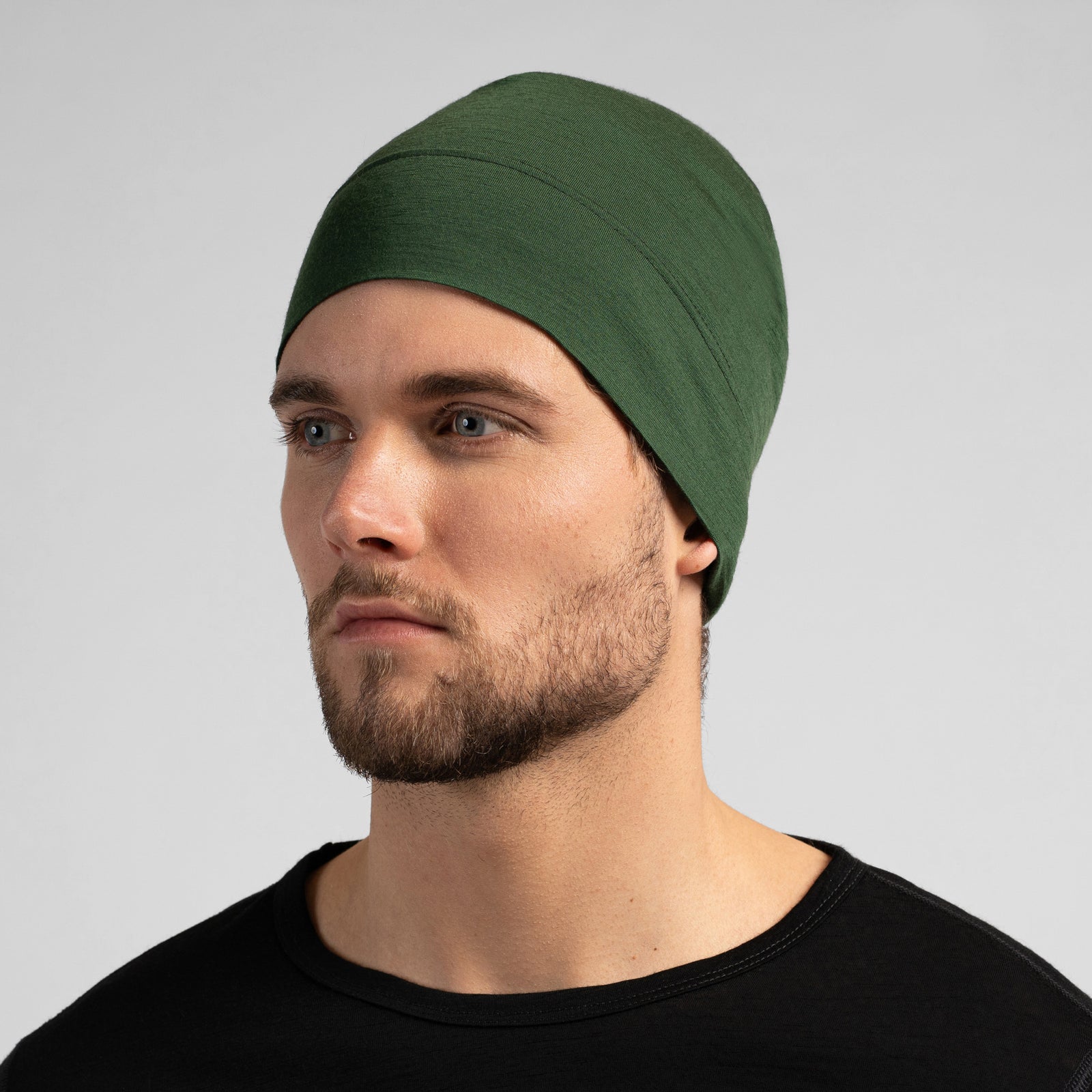 Herre 160gsm Merino Hjelmhue