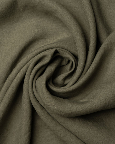 Hørkort top og bukser 2-delt sæt