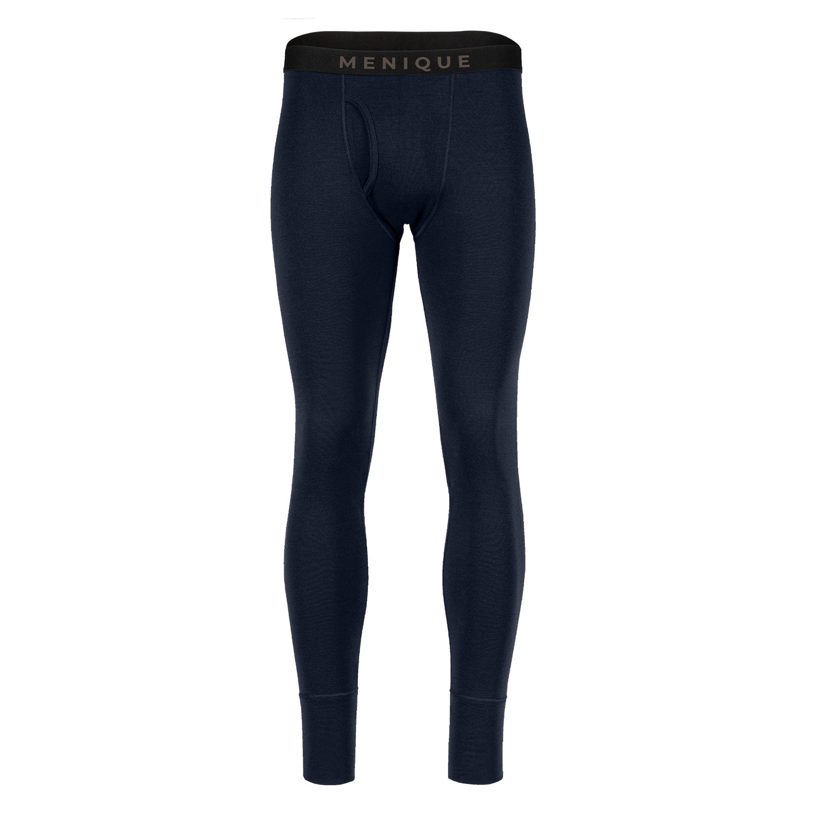 Men's 250 Merino Pants Rub Navy Blue