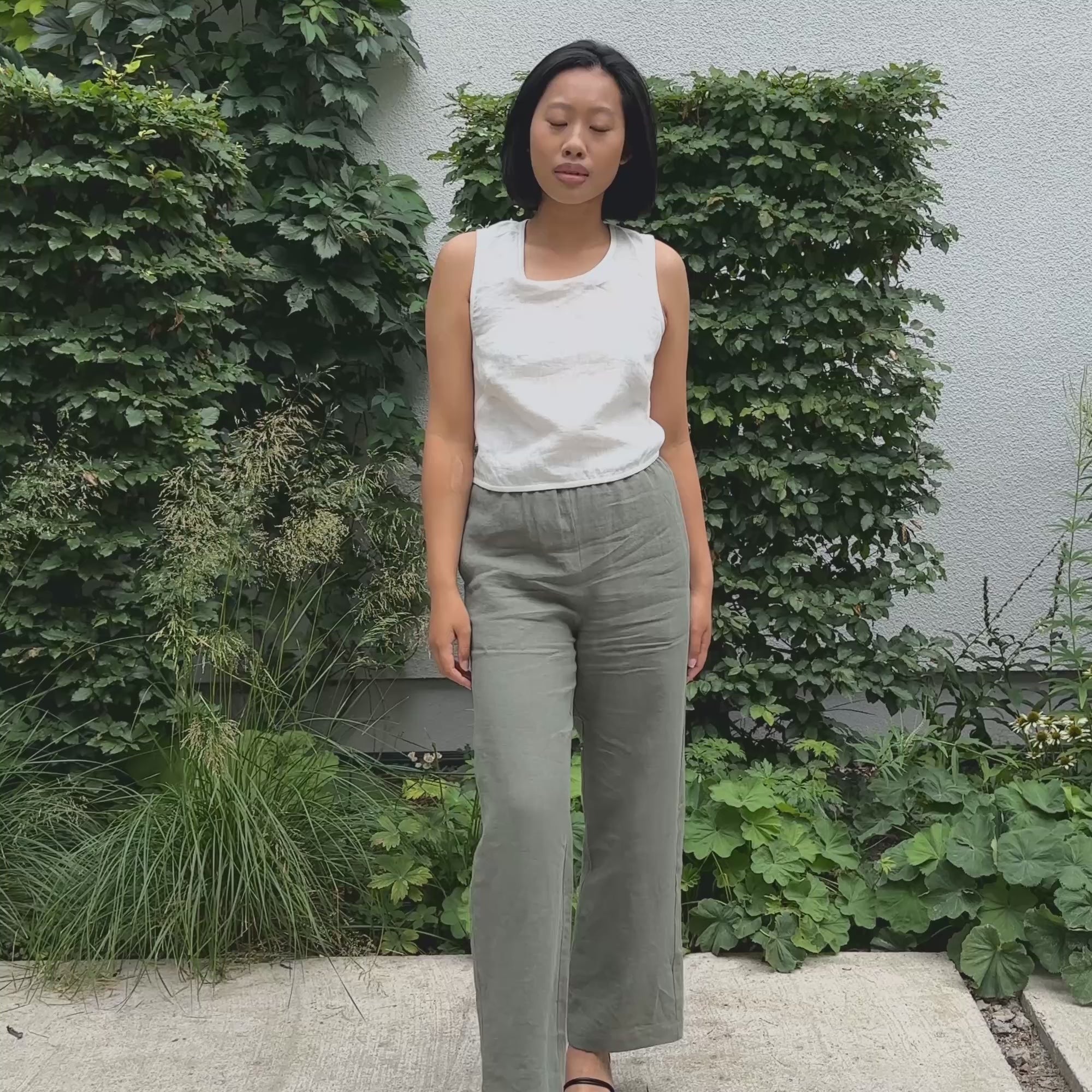 Krydsryg Kort Top Serena