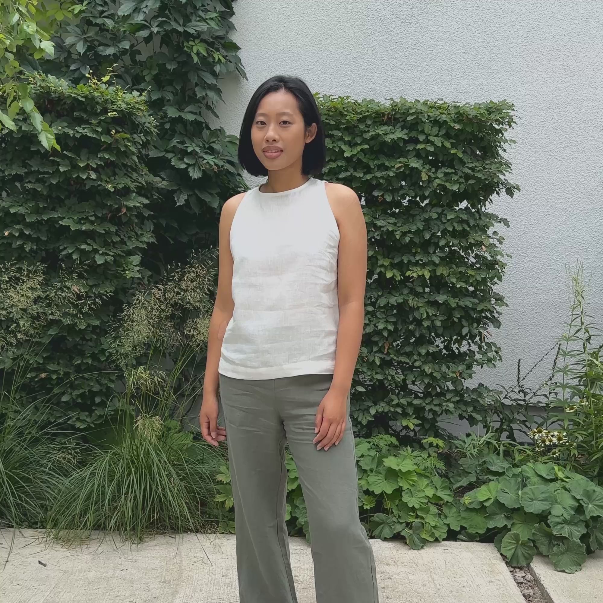 Højhalset Bluse Nina